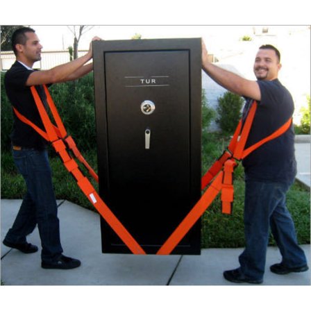 Lyft- och flyttremmar, 2-personers axel- och handledsflyttbälte