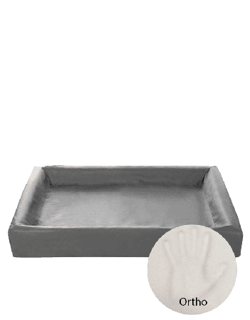 BiaBed - Biabed Ortho grå nr. 6 - 80 x 100 cm - Hund - Hundesenger & puter - Hundemadrasser & hundesenger - ZOO.no