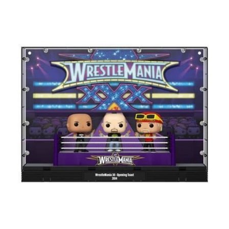 WWE POP MOMENTER DELUXE VINYL PAKKE 3 FIGURER WRESTLEMANIA 30 ÅBNING