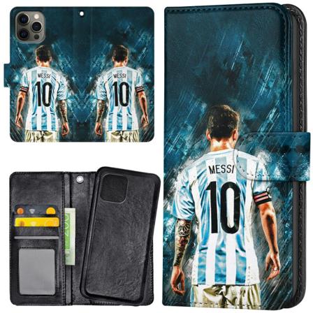 iPhone 15 Pro - Lommebok Deksel Messi