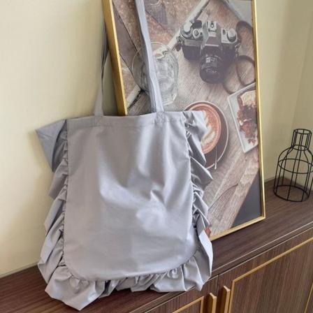 Plisserte håndvesker Cloud Bags GRÅ grey