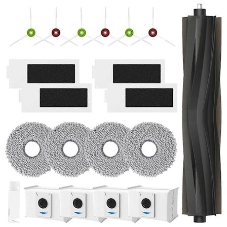 Til ECOVACS T20 Omni/Max/Pro/T20 Max Støvsuger Tilbehørssæt (FMY)