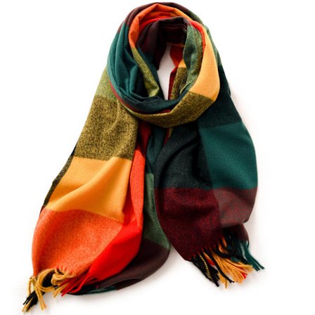 Stor Kæmpe Cashmere Sjal til Kvinder, Vinter Strikket Sjal med Frynser til Kvinder Mænd, Stor Plaid Sjal til Kvinder Fest, Blød Pashmina Sjal 180 * 