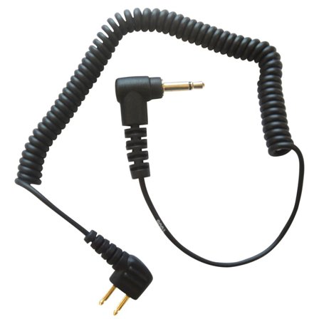 Lafayette Adapter Cable Peltor 2 Pin 3,5 mm tillbehör jaktradio Black OneSize