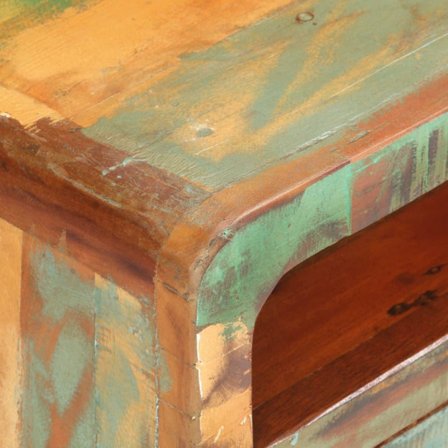 vidaXL Tv-bänk 117x30x41 cm massivt återvunnet trä