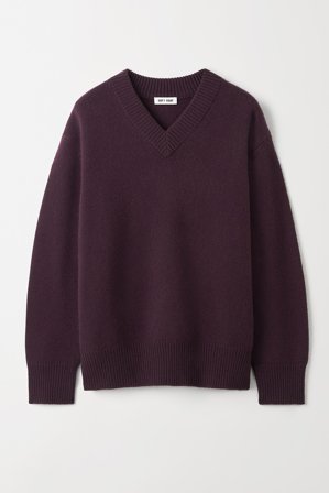 Soft Goat - Men's V-neck - Men cashmere sweater - XXL - Mulberry