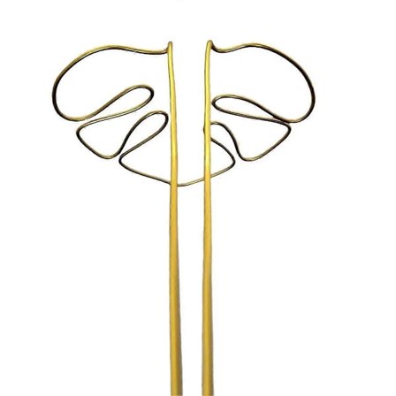 Monstera-formet plantestøtte, gjenbrukbar, robust legeringsplante, stengestøtte, holder, plantefastholdende støtte