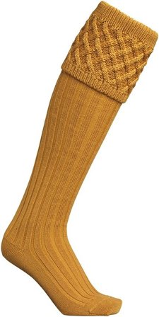 Laksen Windsor Shooting Socks Gorse