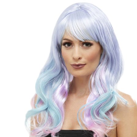 Enhjørning Paryk Pastel Varmebestandig