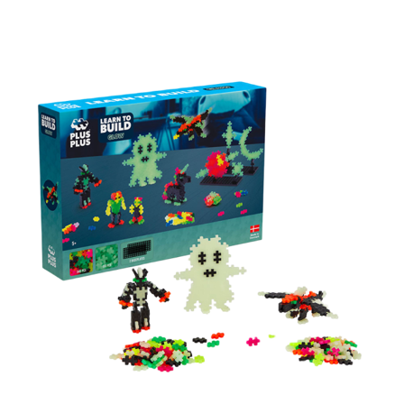 PLUS Learn to build Glow / 500 pcs Byggsatser Unisex ONESIZE
