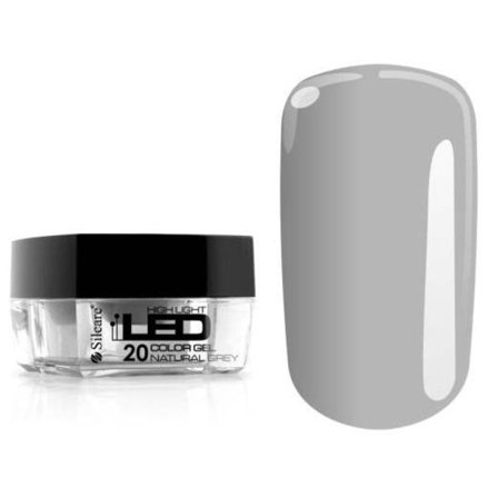 High Light LED Gel - Natural Grey - 20 - 4 g - Silcare