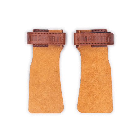 MM Sports Leather Grips Premium, Cognac - M