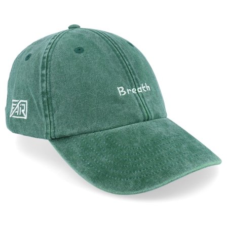 Fair - Grøn unconstructed Kasket - Breath Washed Green Dad Cap @ Hatstore
