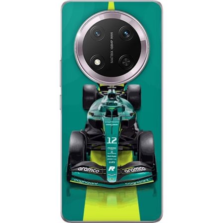 Kompatibel Mobilcover til Honor Honor Magic7 Lite Aston Martin Formel 1 bil i grønt racerkoncept med moderne studiostemning