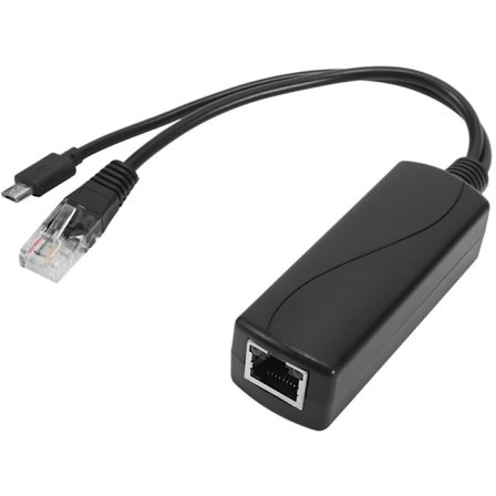 Standard POE-strömförsörjningsmoduldelare 48V till 5V2.4A USB-gränssnittsdelare