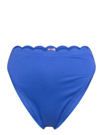 Scallop High Leg Hw Blue Hunkemöller