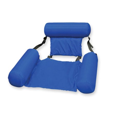 Uppblåsbar flytande rad hopfällbar flytande säng för dubbla användningsområden