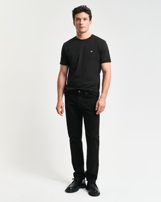 GANT - Regular fit desert jeans til herre black
