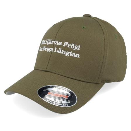 Scenes - Mitt Hjärtas Fröjd & Eviga Längtan Olive Flexfit Flexfit Green Cap - @ Hatstore