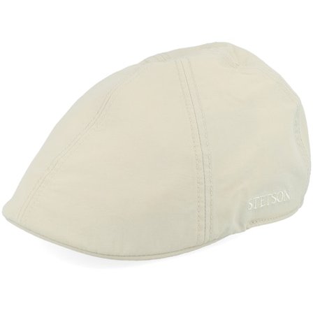 Stetson - Texas Wr Offwhite Flat Cap Flatcap Beige Cap - @ Hatstore