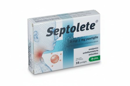 Septolete 3mg+1mg Aroma Cola 16 Pastiglie