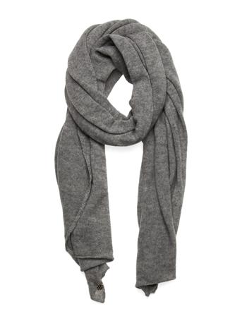 Luxe Cashmere Scarf Knit Accessories Scarves Winter Scarves Grå Tommy Hilfiger