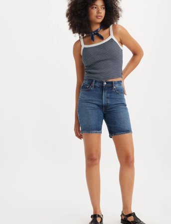 Levi's Ribcage Bermuda Short Bringing - Blue - 26