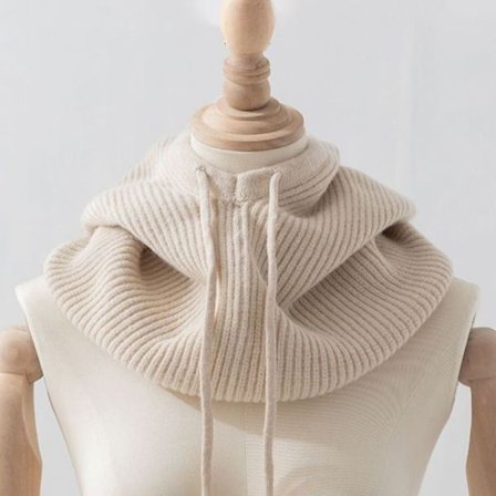 Balaclava Lue Pullover Caps BEIGE