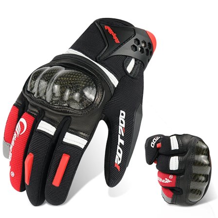 Motorcykelhandskar Herr Guantes Moto Pekskärm Motorcykel Racing Motorcykelhandske Cykel Motocross Skydd 2024 Vinter
