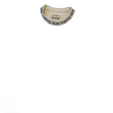 Acne studios neck logo tee