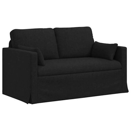 Svart Soffa 138 x 78 x 80 cm Metall