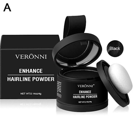 #13 Medium Brown (E)$VERONNI Hairline Contouring Shadow Powder Dækker Høj Pande og Bakkenbarter Hairline Shadow Pen Vandtæt Hårrestaurering