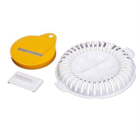 Ekonomisk vågskärare, potatisskalare i rostfritt stål, vågskärare för potatischips (vågskärare set) (chipstillverkare mikrovågsugn)