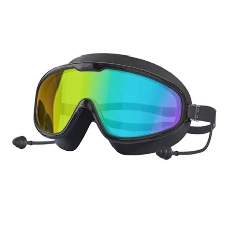 Komfortable Svømmebriller Anti-dug Svømmebriller Stor Ramme Vand Pool Briller til Småbørn Børn Unge Voksne