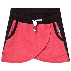 The BRAND Red Melange Skirt 104/110 cm - Skirts - 104/110 cm - Red - Mädchen