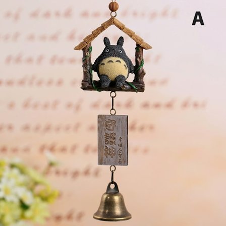 Sarjakuva Totoro Wind Chimes Lahjakoristeet Home Wind S