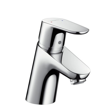 Hansgrohe Focus Servantarmatur med push-open-ventil, Baderom