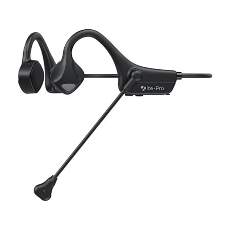 Benledningshörlurar med Mikrofon Bluetooth Trådlösa med Brusreducerande Bommikrofon Öppna Hörlurar Lämpliga för Klasser YEMAESRE