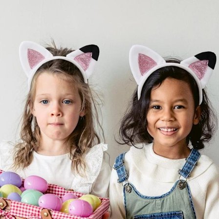 Gabby Dukkehus Pandebånd Piger Tegnefilm Hovedbeklædning Børn Anime Mode Hovedbeklædning Kreativ Fest Cosplay Tilbehør Sød gave