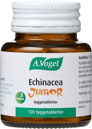 A.Vogel Echinacea Junior 120 tyggetabl, Helse & Madvarer, Ingredienser, Urter
