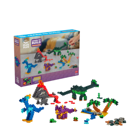 PLUS Learn To Build Dinosaurs Byggsatser Unisex ONESIZE