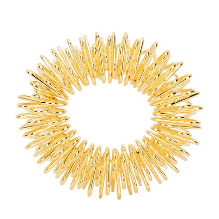 Pigge Sensory Fingerringe Fingermassage Stressaflastende Smerteterapi Ringe til Børn Voksne Guld