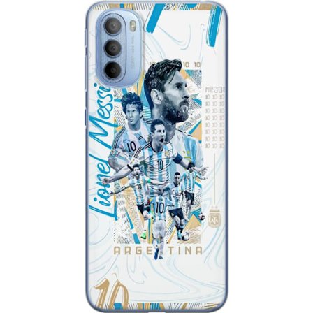 Yhteensopiva Puhelinkuori Motorola Moto G31 Lionel Messi