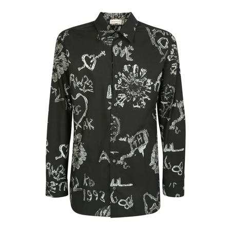Alexander McQueen, shirt Czarny, Mężczyzna, Rozmiar: M
