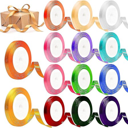 14 stk Satinbånd Satinbånd Fa Bånd Bånd Til Bryllup, Ning