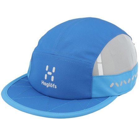 Haglöfs - Blau 5panel Cap - L.i.m Tempo Trail Electric Blue/Nordic Blue 5-Panel @ Hatstore