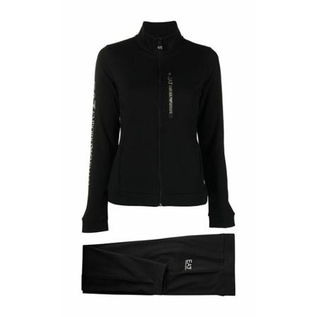 Emporio Armani Ea7, Training Sets Zwart, Dames, Maat:L