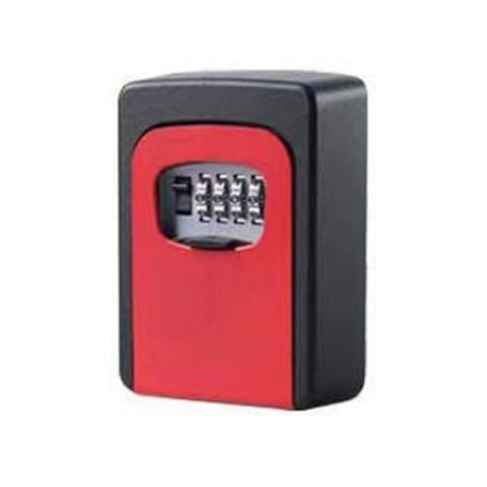 Nøgleboks Sikkerhedskodeboks RØD