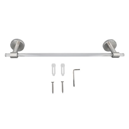 Akryl Veggmontert Håndklestativ Holder Lett Luksus Transparent Design