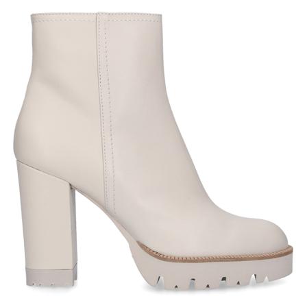 Roberto Festa, Ankle boots Alla nappa leather Biały, Kobieta, Rozmiar: 39 EU